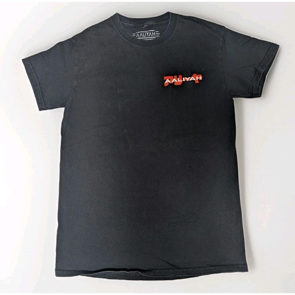 Aaliyah T-Shirt Ripple Junction Comic Cartoon Style Anime Black Red Tee S Small - Picture 3 of 6